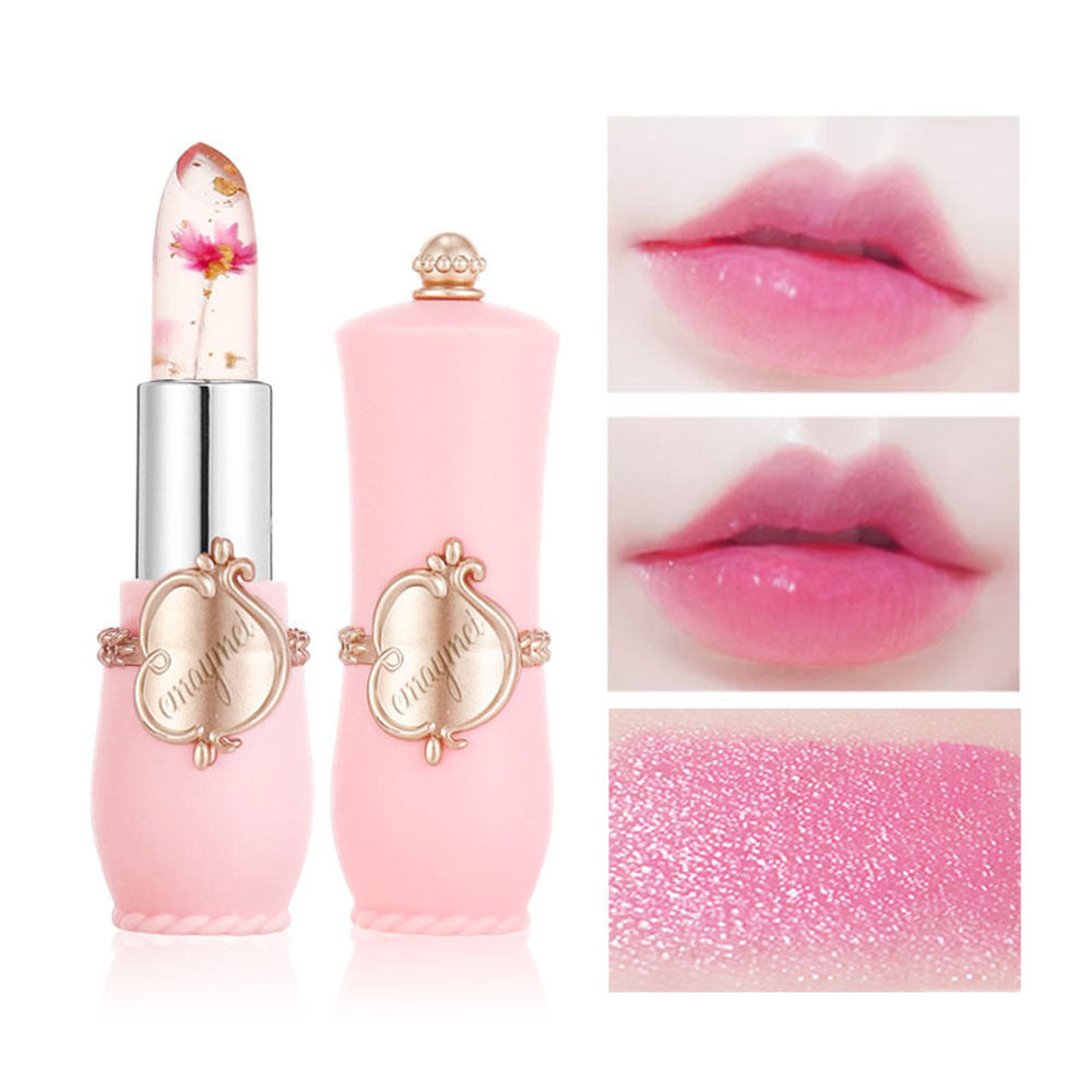 Maymei Moisturizing Lip Balm Dried Flower Color Changing Lipstick Maymei Moisturizing Lip Balm Dried Flower Color Changing Lipstick